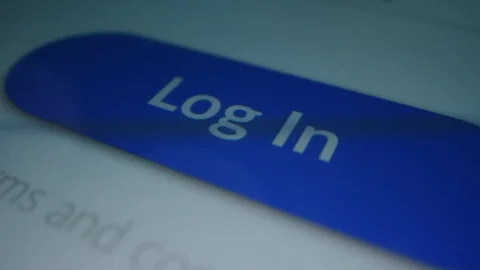 Close-up Macro Shot: Smartphone with Application Authorization Screen Video stock 121795534