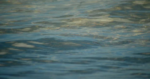 Close Up Macro Shot of Tropical Ocean Water Rippling Stock Footage 146475318