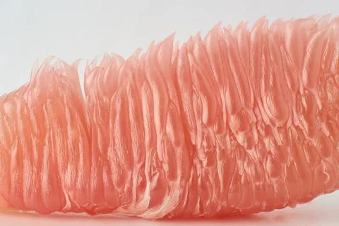 Close-up macro view of ripe pomelo fruit Stock Photos