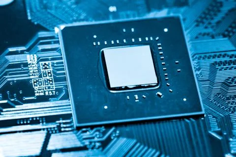 Close up of Mainboard Electronic computer background. (IOT,Internet of Things) 库存照片