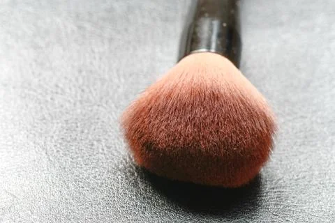 Close up make up brush Stock Photos
