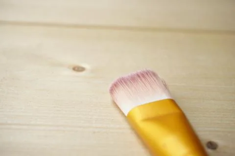 Close up Make Up Brush. Fotos de archivo