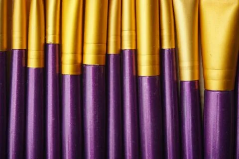 Close up Make Up Brush. Stock Photos