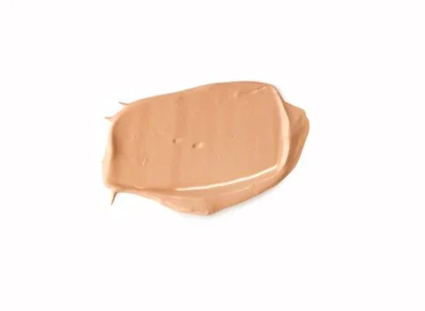 Close up of a make up powder on white background Stock Photos
