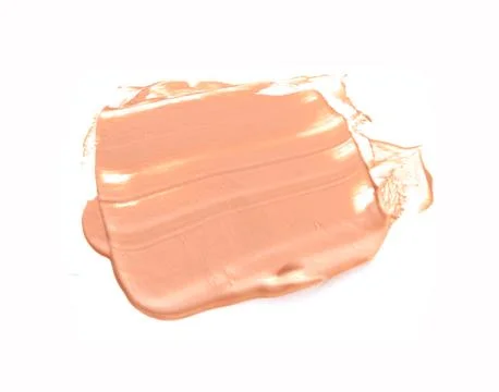 Close up of a make up powder on white background Stock Photos