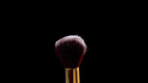 Close-up makeup brush Stock Photos
