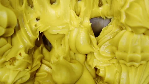 Close-up of making sweets in production. Stock Footage 165436222