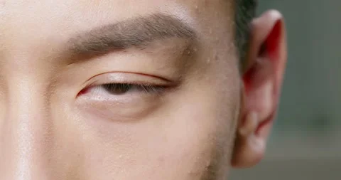 Close up of male eye Vídeo Stock 130309072