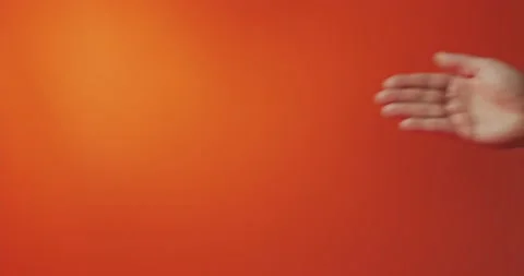 Close up male hand showing template mock... | Stock Video | Pond5