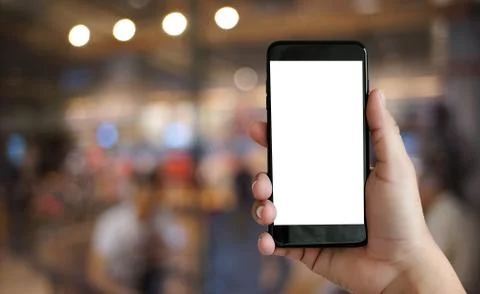 Close up man hands using smart phone Technology and phone technology trends Stock Photos