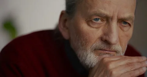 A close up of a man with his mouth open Видео 336280383