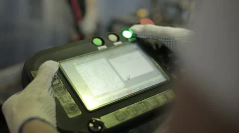 Close-up man holding a remote control Stock Footage 47486500