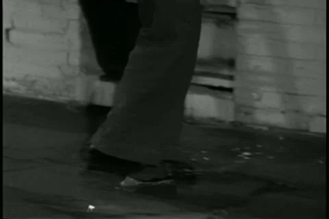 Close-up man limping Stock Footage 11347073