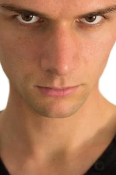 Close up of a man looking into the camera Stock Photos