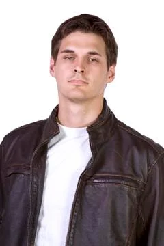 Close up on a man Stock Photos