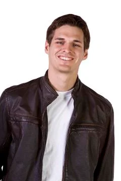 Close up on a man Stock Photos