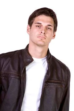 Close up on a man Stock Photos