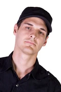 Close up on a man Foto stock