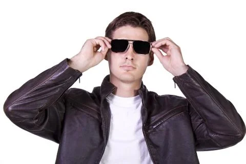 Close up on a Man Stock Photos