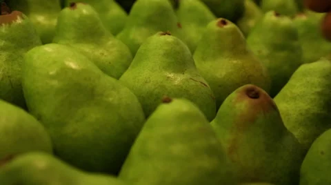 Close Up of Man Picking Fruit in Market Stock Video 動画素材 34365823