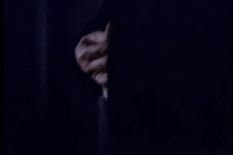 Close-up of man pulling out gun from his coat Video stock 11365727