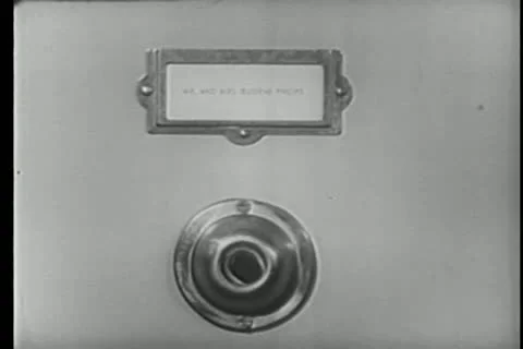 Close-up of man ringing doorbell Stock Footage 25208102