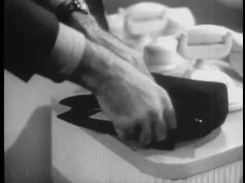 Close-up of man stealing note from woman's purse Stock Footage 260256058