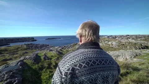 Close. Man walking. 4K Stock Footage 77973212