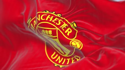 Close-up of Manchester United Football Stock Video Pond5
