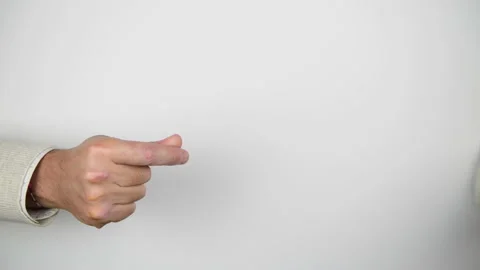 Close-up of man's hands snapping one's fingers and a money are appearing Stock Footage 144932253