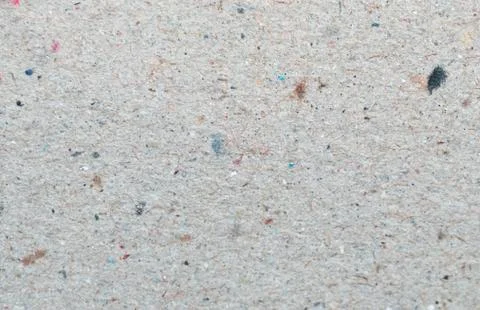 Close up many colorful spots pattern on recycle white paper background texture Stock Photos