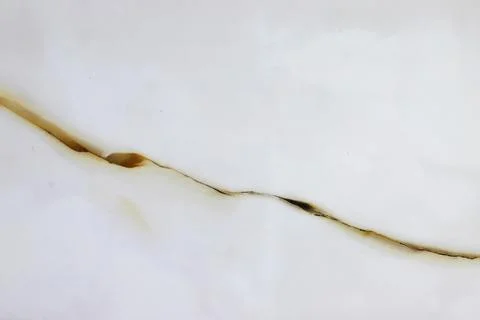 Close-Up of Marble Texture With a Long Natural Crack Across the Surface Stock Photos