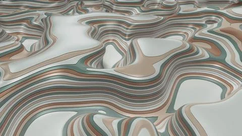 Close up of marble texture with swirl pattern in electric blue Stock Photos