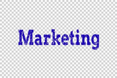 Close up of Marketing text 스톡 일러스트