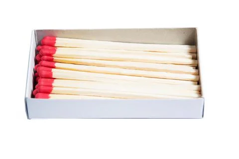 Close-up of matches Stock Photos