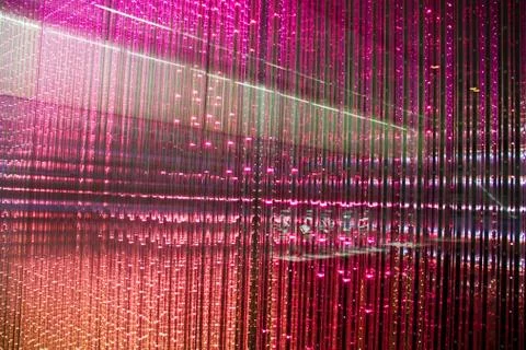 Close-up of the Matrix of a Screen made of multiple LEDs Stock Photos