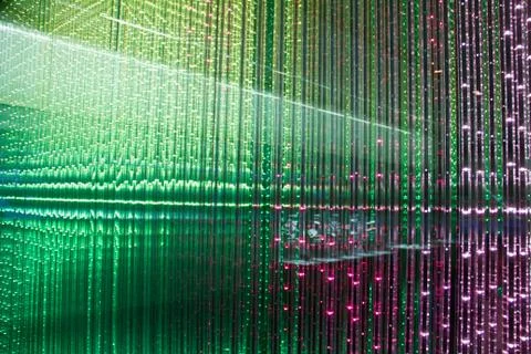 Close-up of the Matrix of a Screen made of multiple LEDs Stock Photos