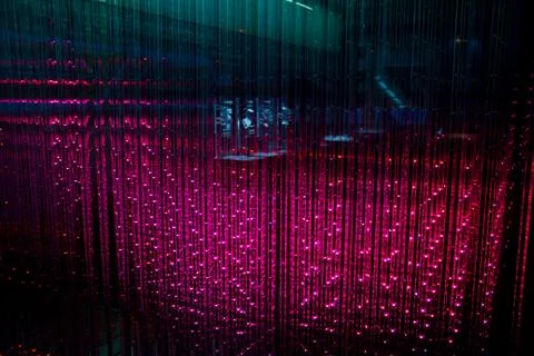 Close-up of the Matrix of a Screen made of multiple LEDs Stock Photos