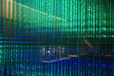 Close-up of the Matrix of a Screen made of multiple LEDs Stock Photos