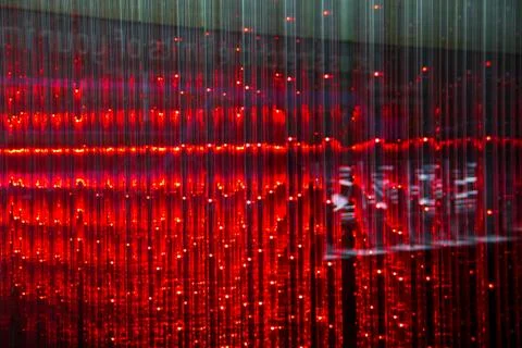 Close-up of the Matrix of a Screen made of multiple LEDs Stock Photos