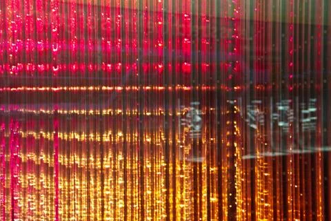 Close-up of the Matrix of a Screen made of multiple LEDs Stock Photos