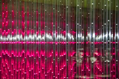 Close-up of the Matrix of a Screen made of multiple LEDs Stock Photos