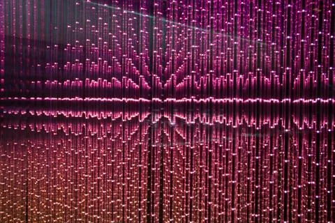 Close-up of the Matrix of a Screen made of multiple LEDs Stock Photos