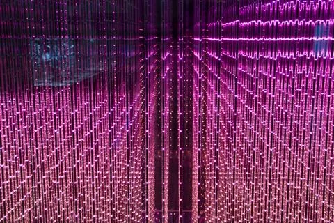 Close-up of the Matrix of a Screen made of multiple LEDs Stock Photos