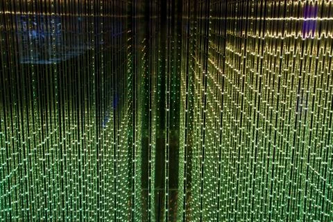 Close-up of the Matrix of a Screen made of multiple LEDs Stock Photos