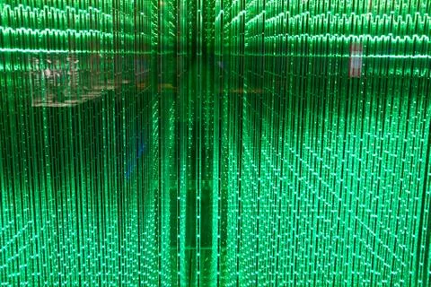 Close-up of the Matrix of a Screen made of multiple LEDs Stock Photos