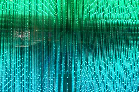 Close-up of the Matrix of a Screen made of multiple LEDs Stock Photos