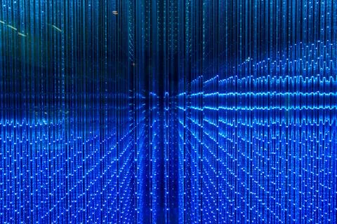 Close-up of the Matrix of a Screen made of multiple LEDs Stock Photos