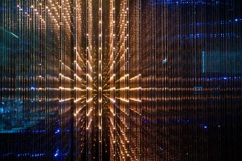Close-up of the Matrix of a Screen made of multiple LEDs Stock Photos