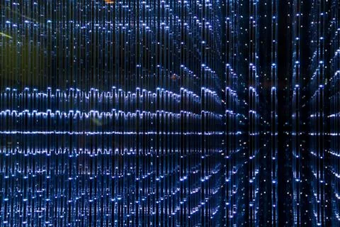 Close-up of the Matrix of a Screen made of multiple LEDs Stock Photos